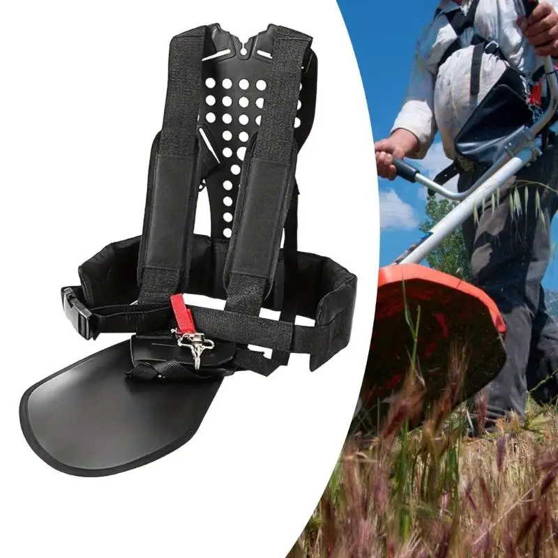 A2BE High Strengthes Lawn Mower Support Harness 30kg Capacity Breathable Design Lawn Mower Back Support Belt For Extended Use