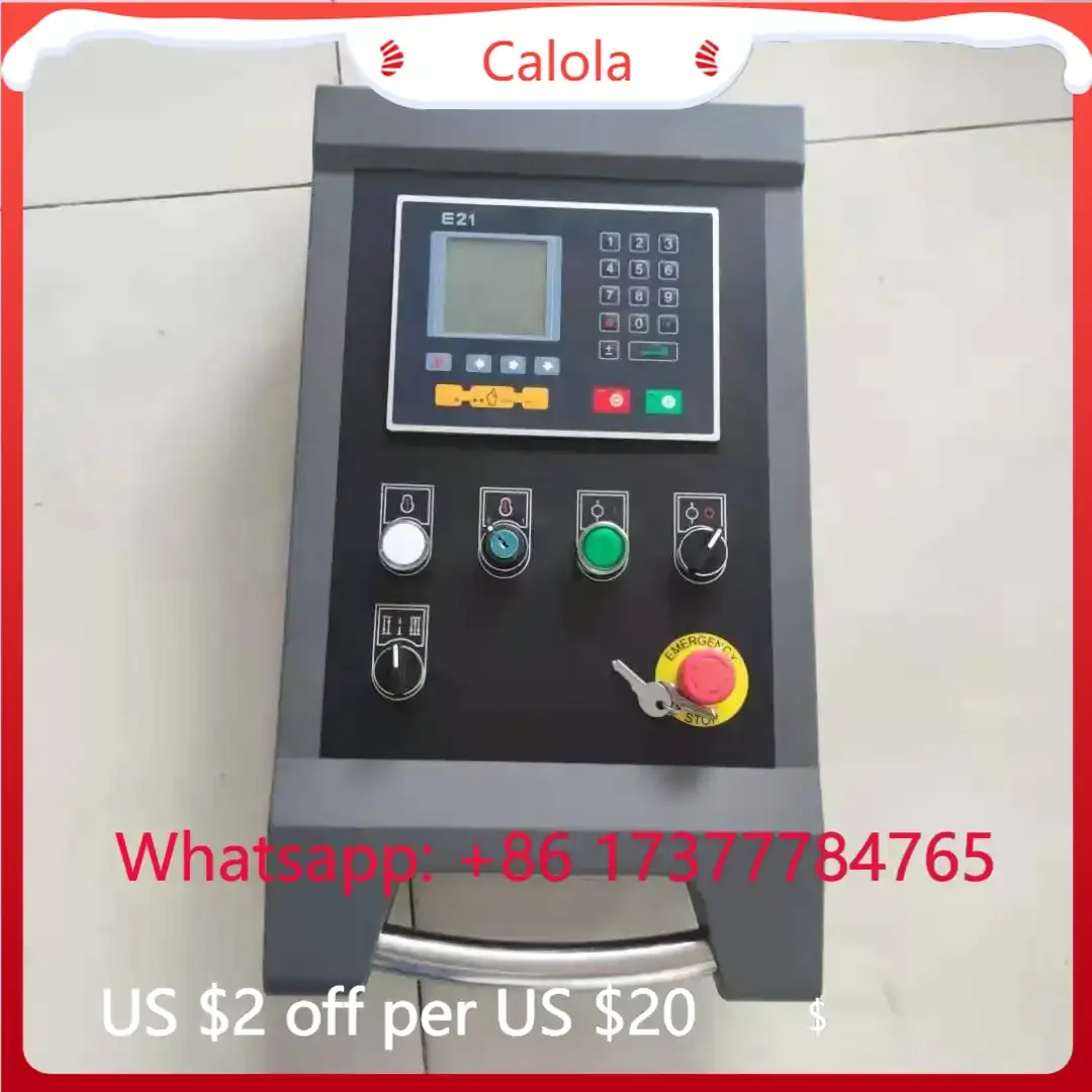 Metal Plate Hydraulic CNC Press Brake Machine with X Y Axis & Estun E21 Controller