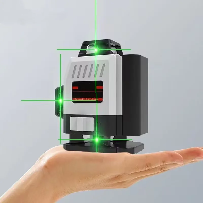 8/12 Lines 2D/3D Mini Laser Level Red Lines Self-Leveling 360 Horizontal Vertical Cross Super Powerful Red Beams Laser Level