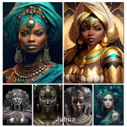 Very Deep And Mystical Ancient Egyptians Diamond Painting New 2025 Full Drill Mosaic Portrait Picture Of Rhinestone Embroidery