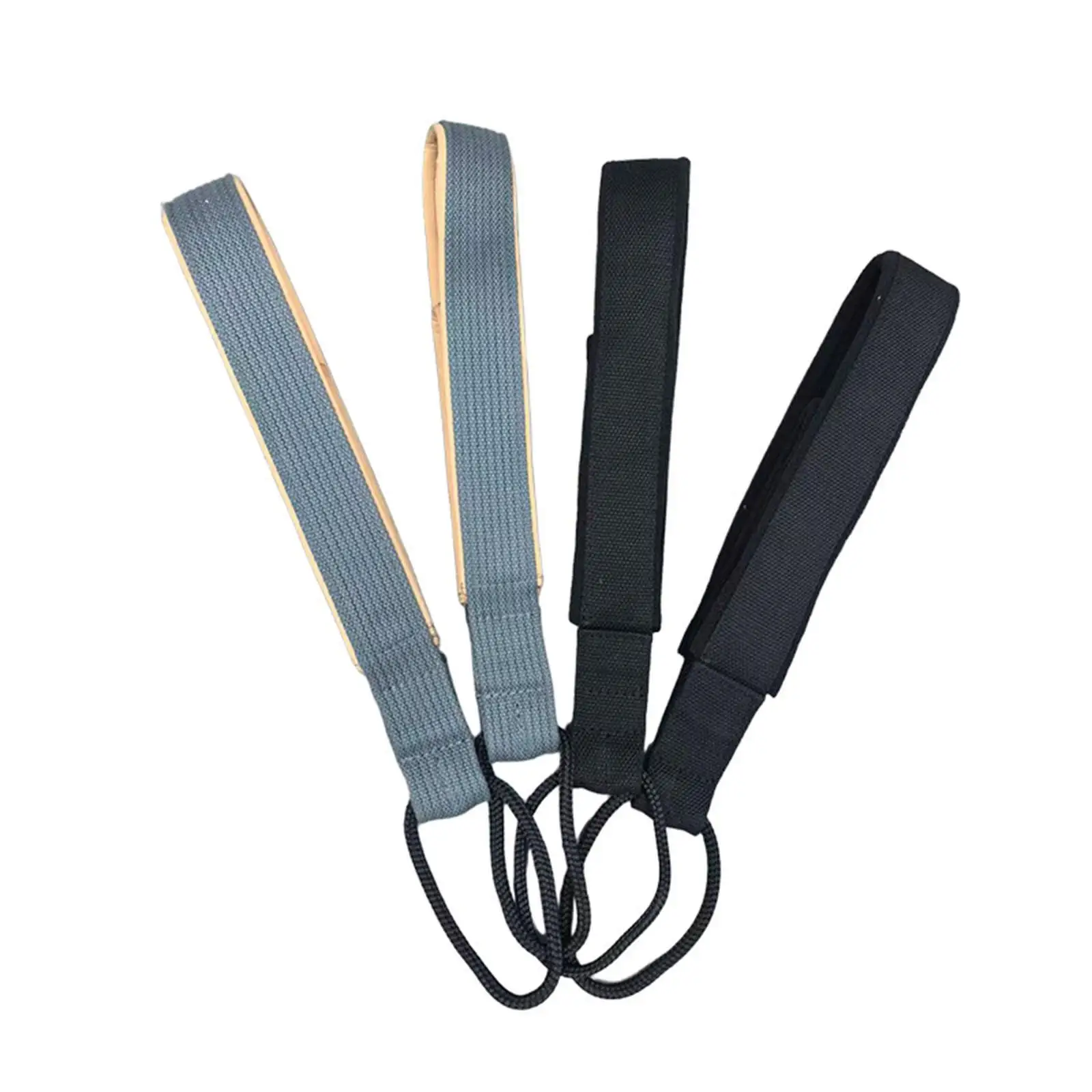 

2-х шт., ремни для пилатеса с двойной петлей для реформатора, удобная ручка для тренажерного зала, нескользящий ремень для пилатеса, многофункциональный для начинающих фитнеса