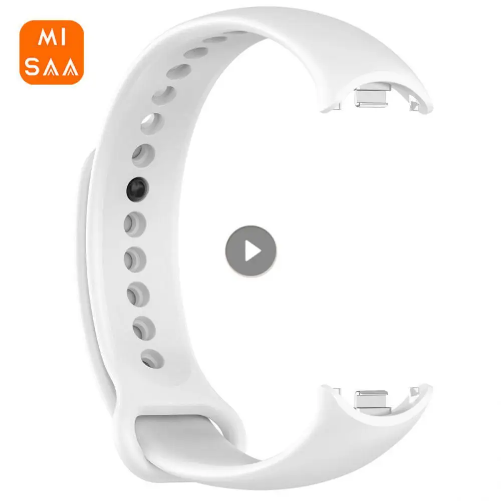 Functional Metal Connector Waterproof Smart Wearable Sleek Design Tpu Strap With Metal Plug Connector Stylish Mi Band8 Wristband