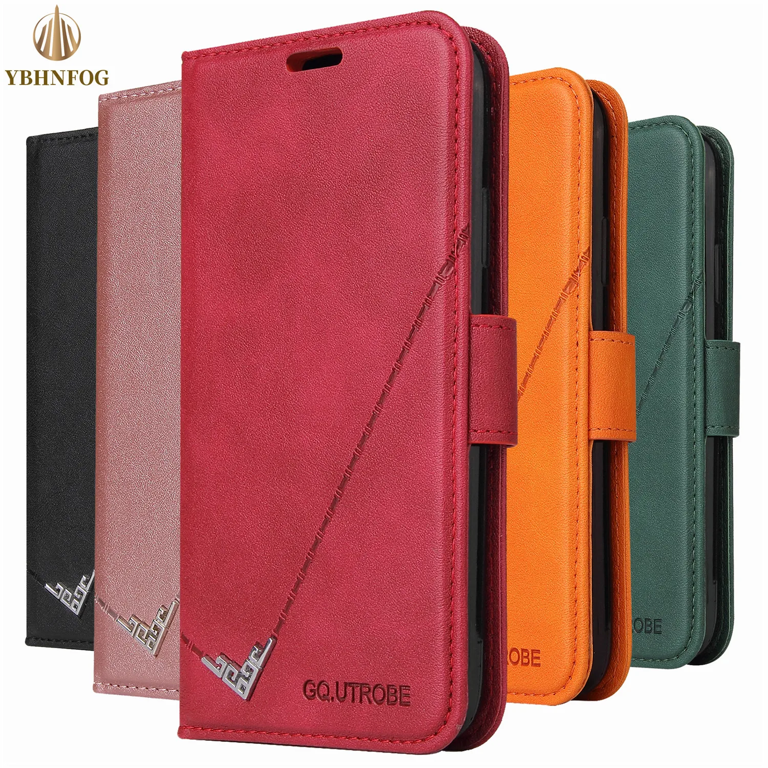 Luxury Leather Flip Phone Case For Xiaomi Redmi Note 7 8 8T 9 9S 10 Pro Redmi 7A 8A 9A 9C 9T K20 K40 Holder Wallet Satnd Cover