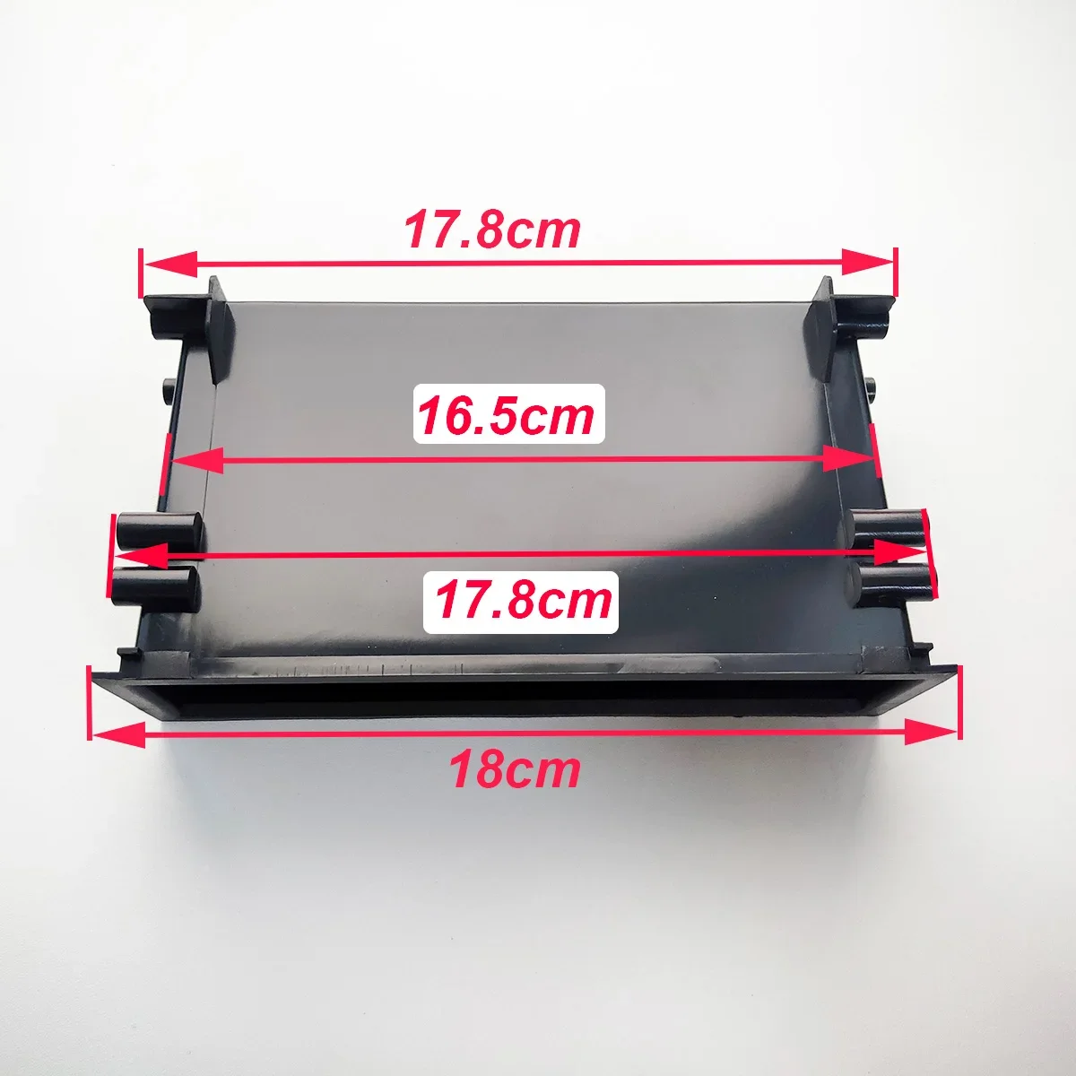 1 Din Car Radio CD Box Dash Trim Pocket Frame Case Single Din Dashboard Storage Box Organizer For Toyota Car Accessories