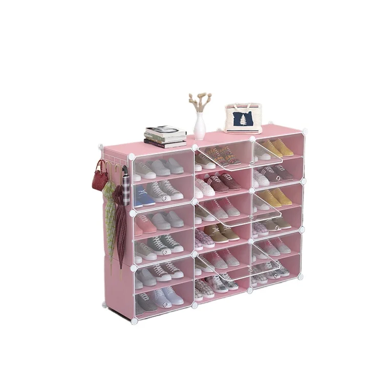 

'Plastic Shoe Storage Small Hook Plastic Shoe Cabinet Shoe Rack For Boot