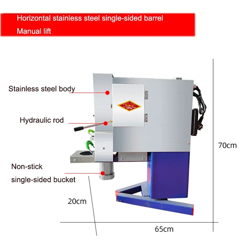 Electric Automatic Vertical Horizontal Hydraulic Noodle Machine Potato Flour Rolling Noodle Machine Ramen