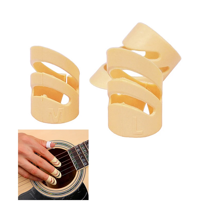 2 Set Of Guitar Picks Electric Acoustic Guitar Ukulele Index Finger Picks Alaska Pick Guitar Stringed Instrument Part Accessorie