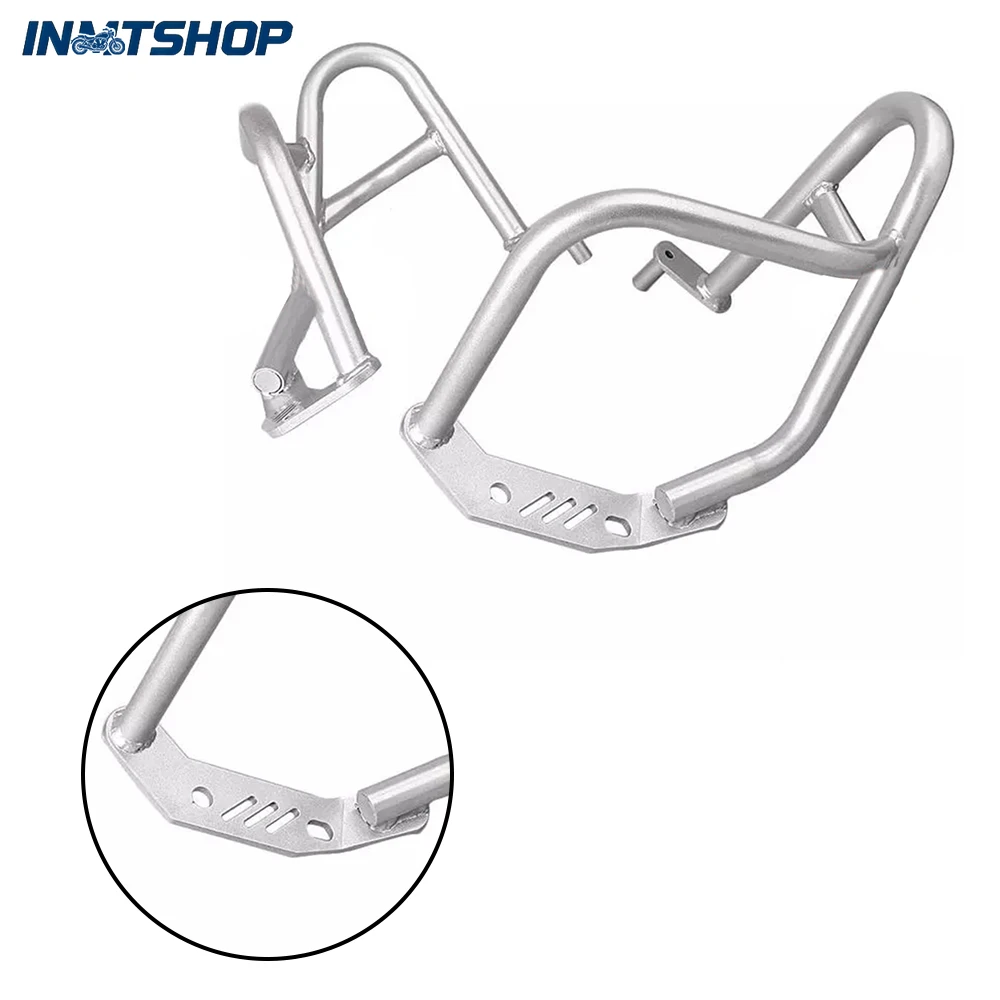 Customizable Colors -Silver Highway Engine Guard Crash Bar Protection for BMW R1200R 2007 2008 2009 2010 2011 2012 2013 2014