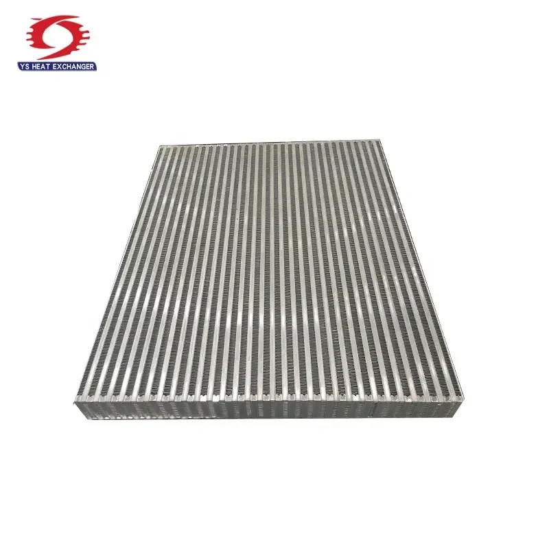 China Factory Custom Made Aluminum Brazed Plate Bar Competitive Price Oil Cooler Core Heat Exchanger