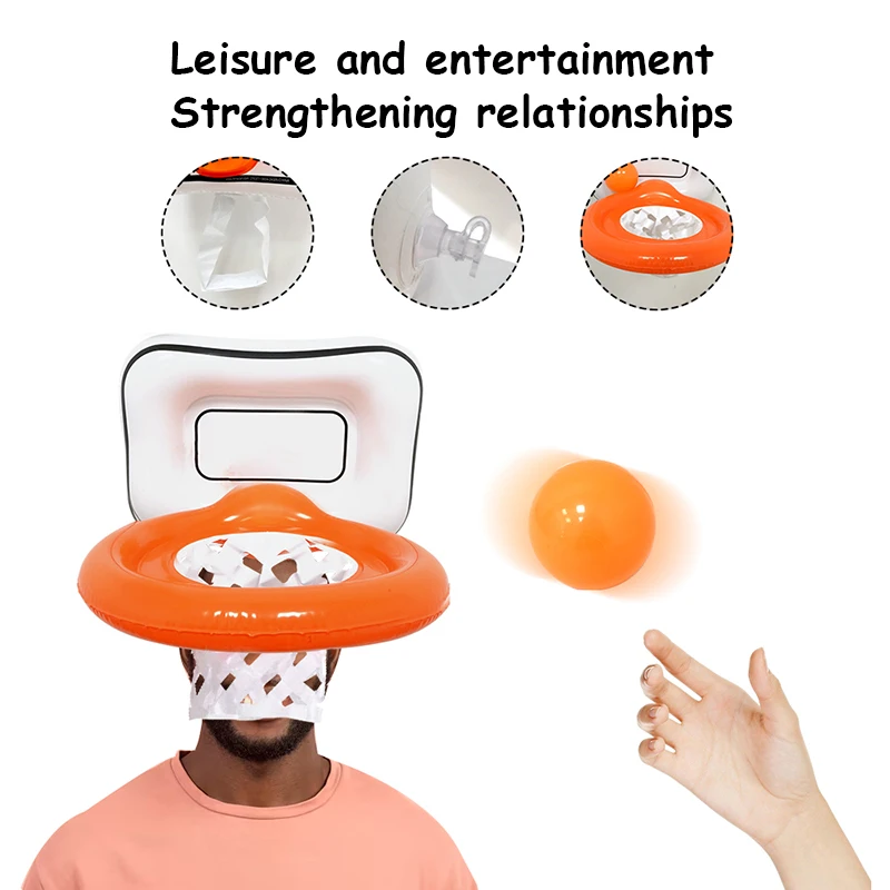 Mini cerceau de basket-ball gonflable, jouets de lancer d'intérieur et d'extérieur, pompe gonflable, jeu amusant, jouets de basket-ball