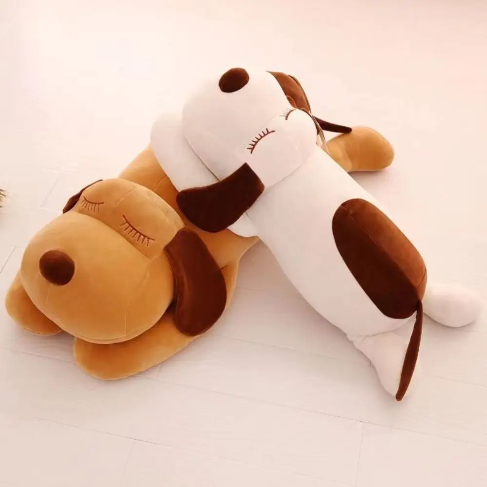 

Длинная плюшевая подушка-лежанка в виде собаки, мягкий материал, стиль каваи, подушка для сна, обнимаемый дизайн, подушка для сна в виде щенка, подарок для ребенка
