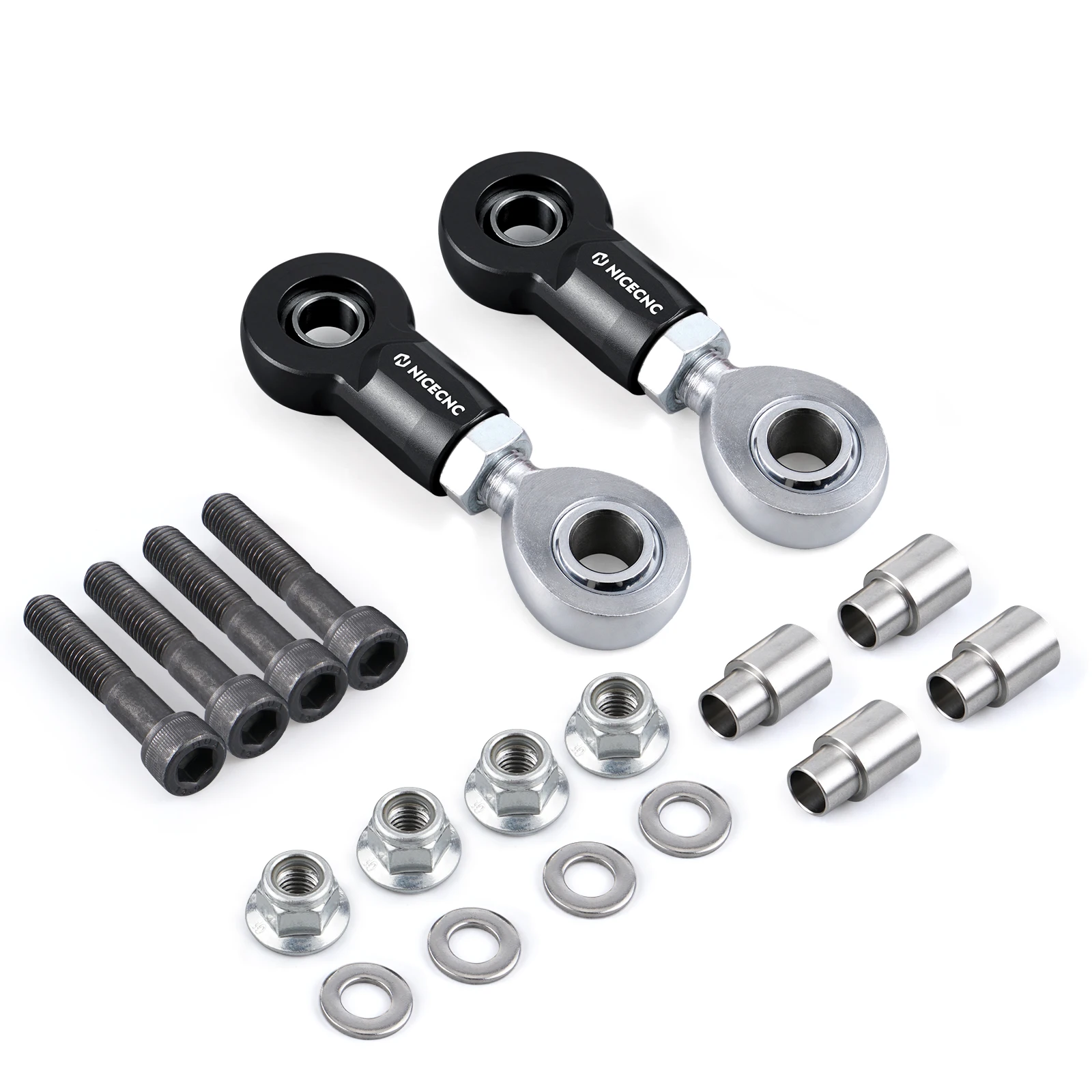 NICECNC for Can Am X3 Front Rear Sway Bar Stabilizer Link Kit for Can-am Maverick X3 Max R 4x4 Turbo DPS Aluminum UTV Accessory