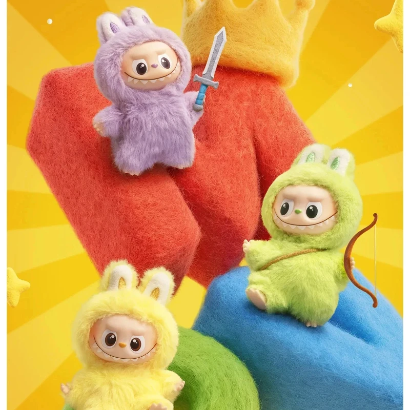 

100% подлинный POP MART THE MONSTERS Mini Labubu Secret Code Series, мягкий виниловый плюшевый брелок, слепая коробка