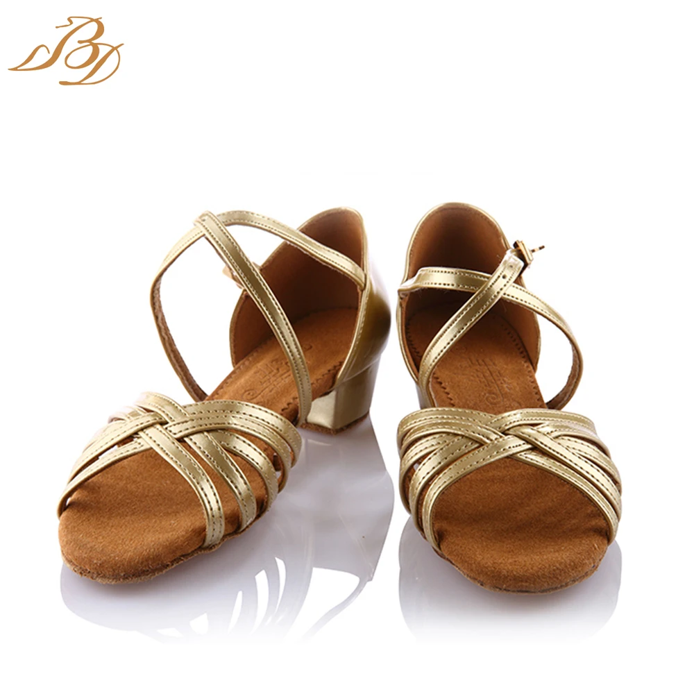 

Обувь для латинских танцев Betty National Standard для девочек, тренировочная спортивная обувь для профессиональных танцев для начинающих, кожаная мягкая подошва 603