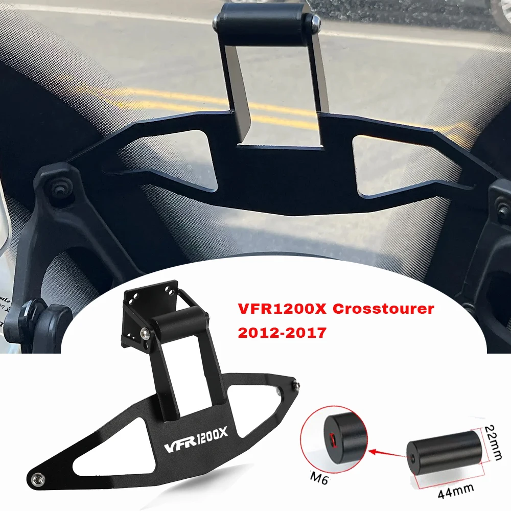 Für Honda VFR1200X Crosstourer VFR 1200X 1200 X 2012-2017 Motorrad-Zubehör Navigations-GPS-Halterung USB-Telefonladestation