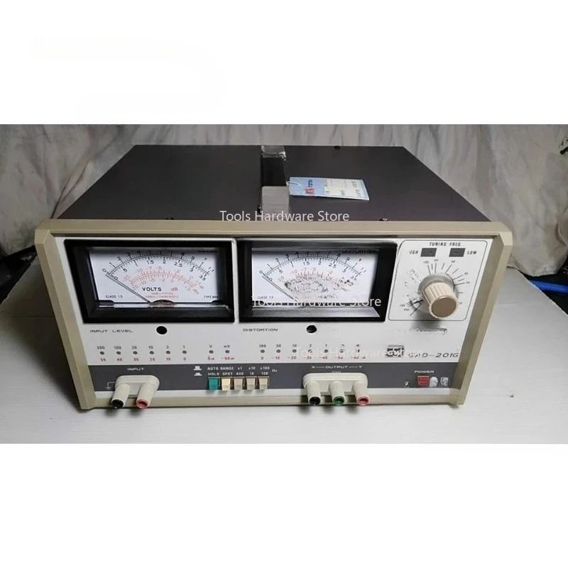 GAD-201G全帯域オーディオ信号歪みテスターは、バイル、パワーアンプ、オーディオ信号発生器のテストにおいて、正確で安定した測定が可能です。