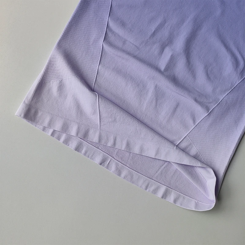 Yoga-Top, leicht anliegend, elastisch, schnelltrocknend, Sport-T-Shirt für Damen, personalisiertes Fitness-Oberteil, kurzärmelig, dünner Sommerstil – Detail 12
