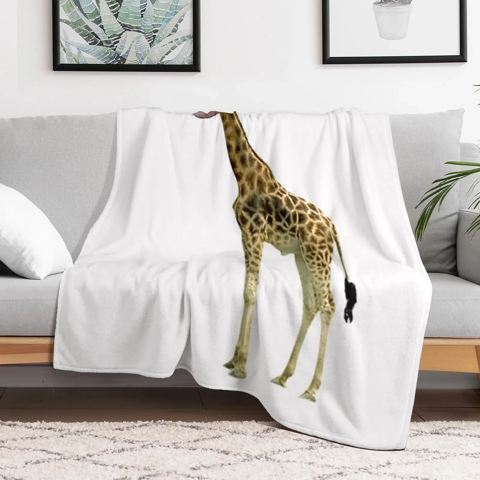 Mingi Giraffe Throw Blanket Bed Fashionable Sofa Quilt Blankets