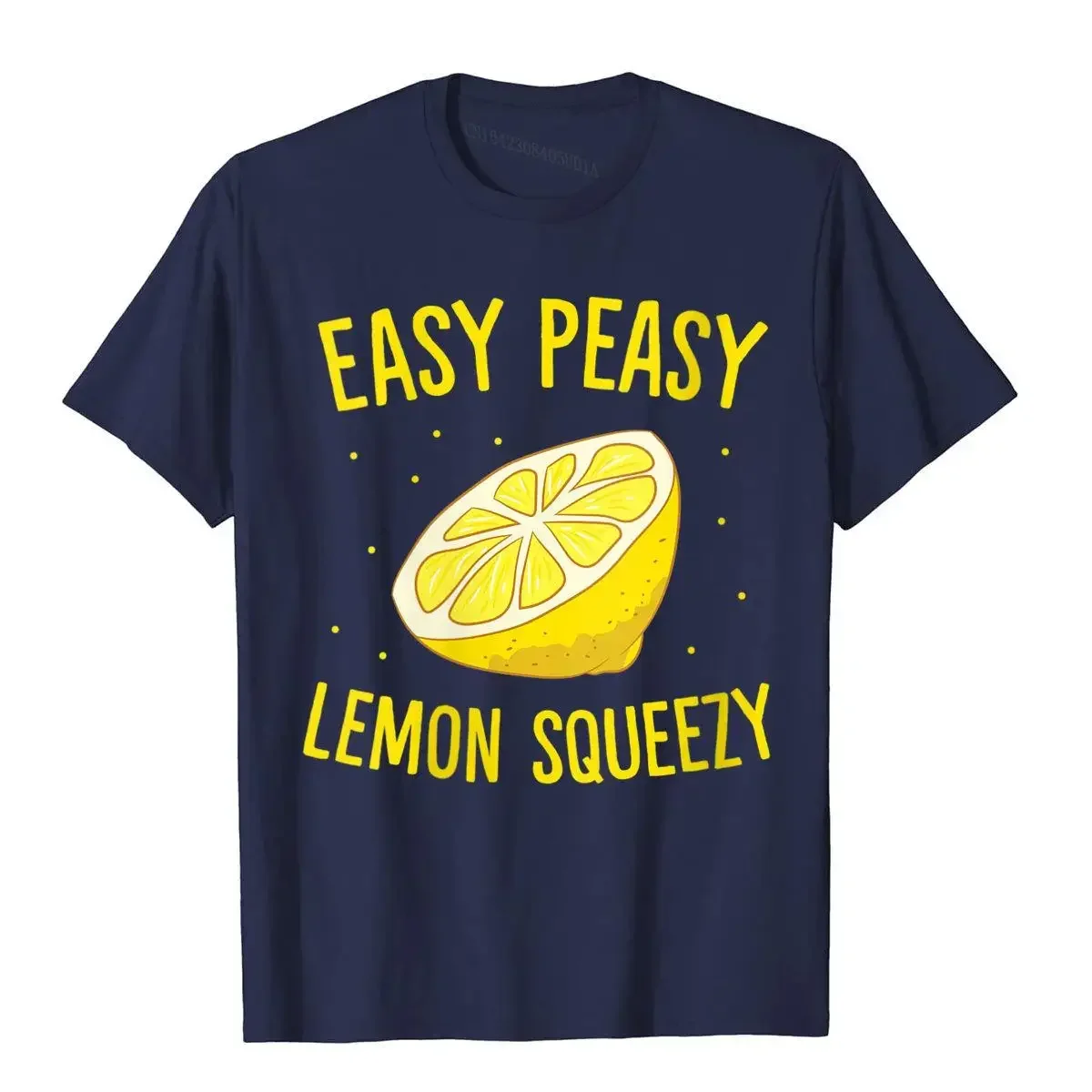 Womens Easy Peasy Lemon Squeezy Funny Lemons Summer Lemonade Crewneck T-Shirt Cotton Summer Tops Shirt Cheap Men T Shirt Fitness