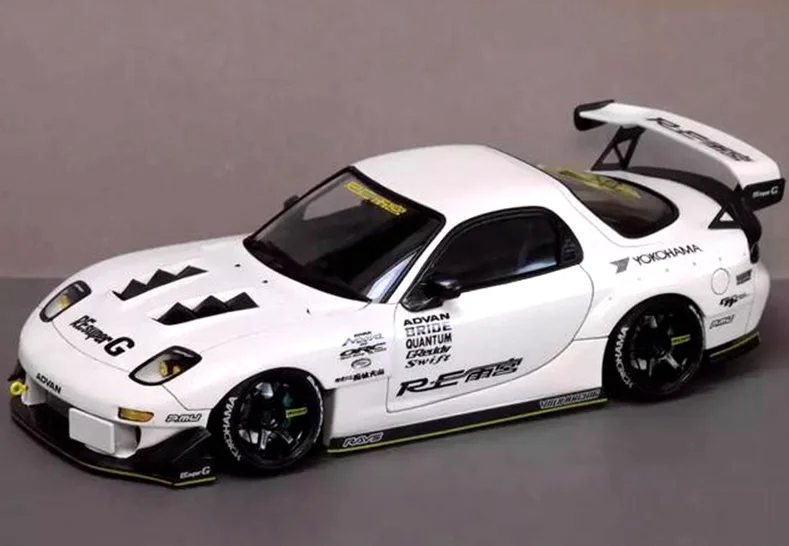 RX7 Car body shell/stickers for Ma020 platform 1/28 scale 90-94mm kyosho miniz MINI-Q MINI-Z MINI-D MR03 AMZ DRZ IW04