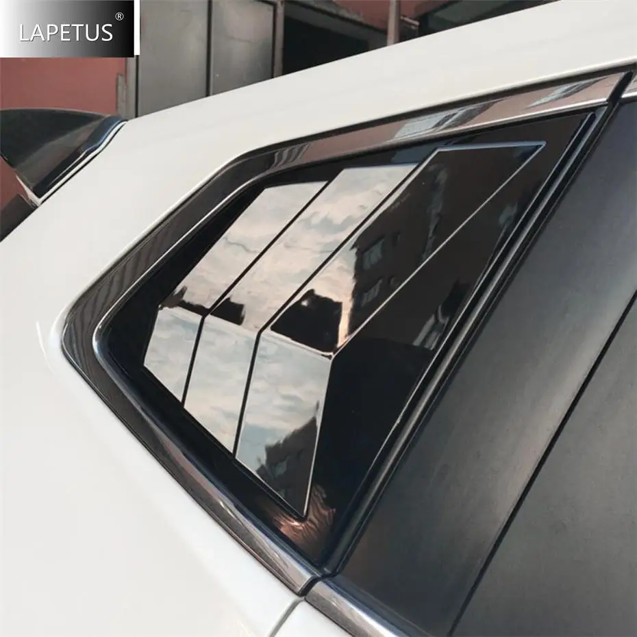 

Rear Window Louver Shutter Side Air Vent Decor Panel Cover Trim For Nissan X-Trail T32 / Rogue 2014 - 2020 Black Car Accessories