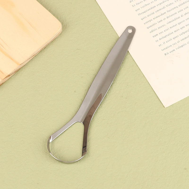 

Хирургический скребок для языка из нержавеющей стали для взрослых, стоматологический набор для устранения неприятного запаха изо рта