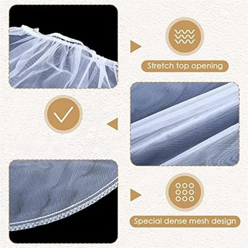 

A20I 60 Pcs Paint Strainer Bags 5 Gallon Bucket Strainer with Elastic Top Opening Paint Filter Bag for Paint Gardening