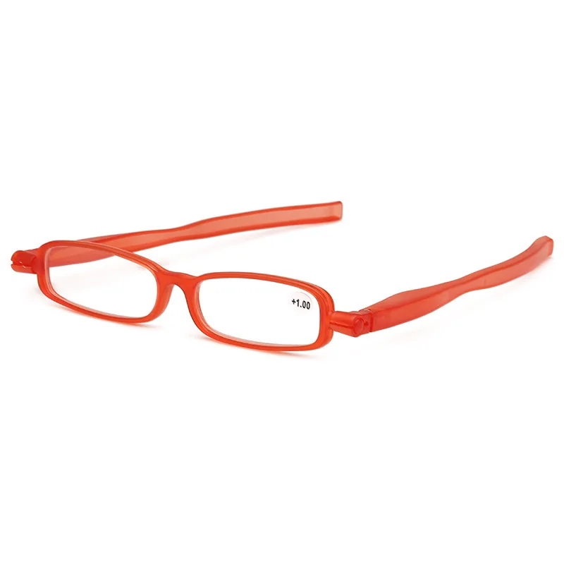 New Fashion 360° Rotatable Portable Reading Glasses, Comfortable Lightweight Eyewear Multicolor Presbyopic Glasses for Elderly