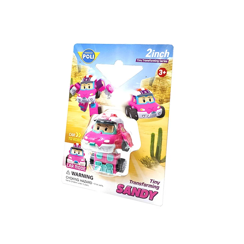Kleine Transformerende Robot Serie Mini Deformatie Actiefiguur - Enkelverpakking Meerdere Stijlen 9 Personages Optioneel Kinderspeelgoed Cadeau