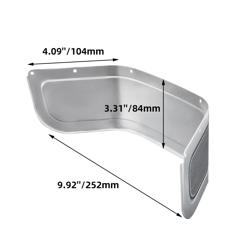 Motorcycle Front Fender Skirt Trim Protector Cover For Harley Touring Road King Ultra Limited Electra Glide FLHR FLHX 2014-2022