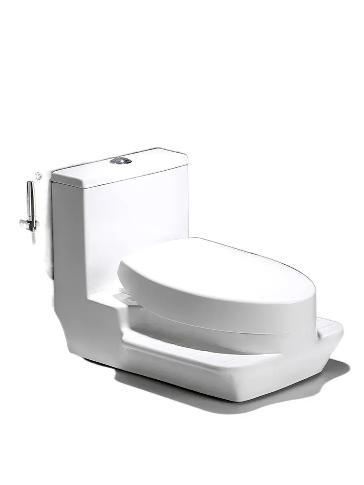 Modern squat toilet changed to squat toilet can squat and sit double-use two-in-one pit toilet straight flush