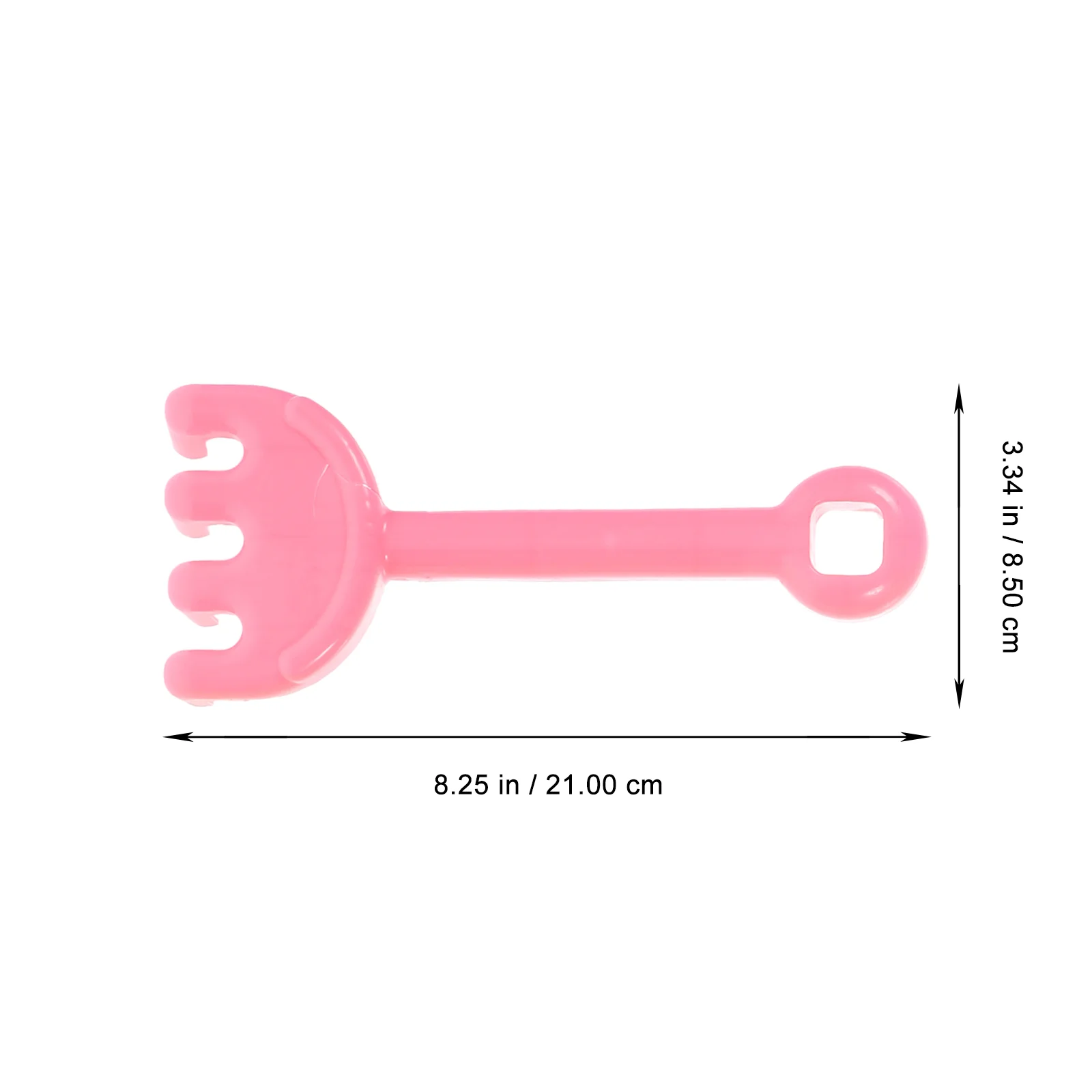 8 Pcs 해변 갈퀴 어린이 모래 장난감 플라스틱 파기 삽 경량 여름 컬러 어린이 파기