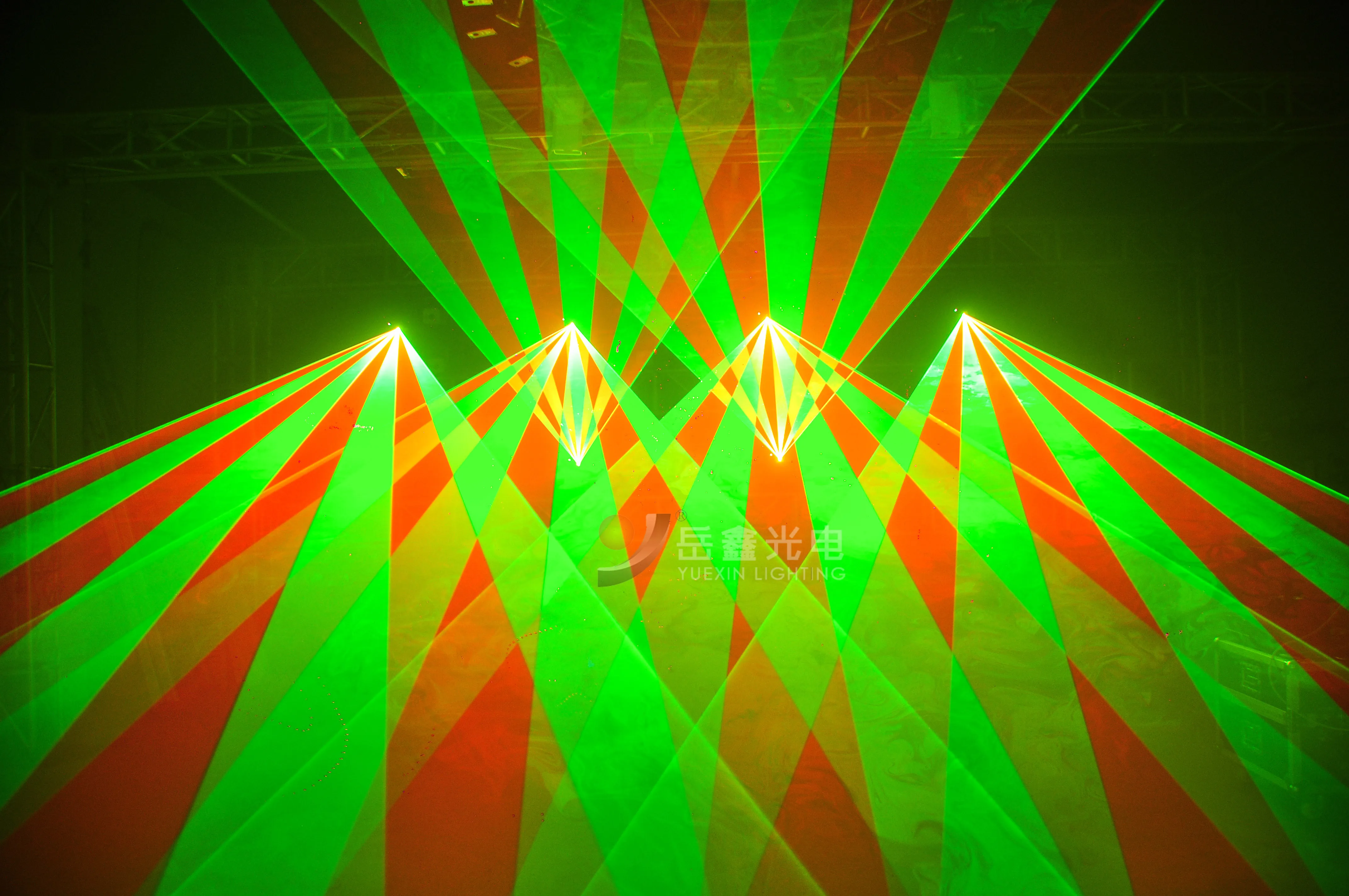 Animação de alta potência DJ RGB Laser Light 20W ILDA Animação DMX Discoteca dj Stage Light Party