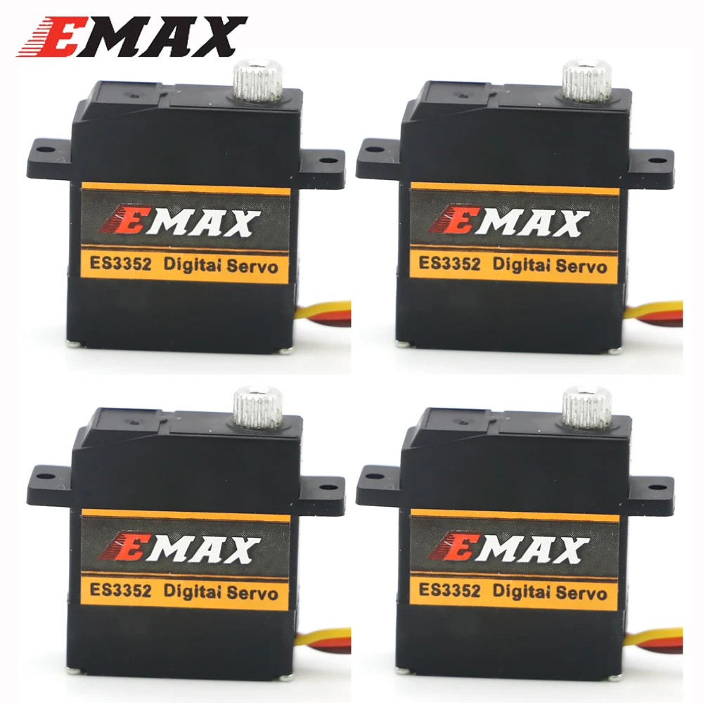 EMAX ES3352 4.8V/6.0V 2.4/2.8Kgf.cm Brushless Digital Servo Futaba JR Plug For RC Glider Model/Airplane RC Parts