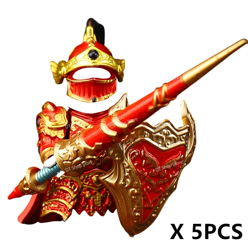New Knights Building Blocks mini Action Figures Medieval Knights Assemble Scene Bricks Toys For Kids Christmas Gifts Z151 - Image 5
