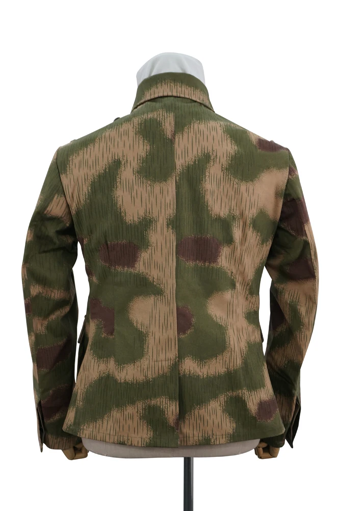 GUCA-028 WWII เยอรมัน Heer Marsh Sumpfsmuster 44 Camo M41 Field Tunic