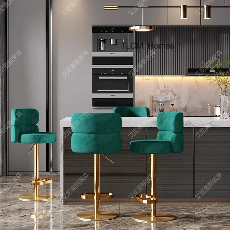 High Chairs for Bar Counter Kitchen Stool Island Stool Gamer Barber Chair Waiting Reception cadeira Home Furniture