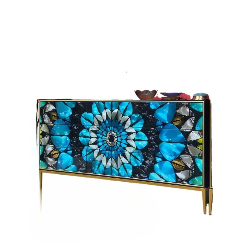 

Modern solid wood drawer cabinets, bedroom storage furniture, living room entrance decorative dining cabinets