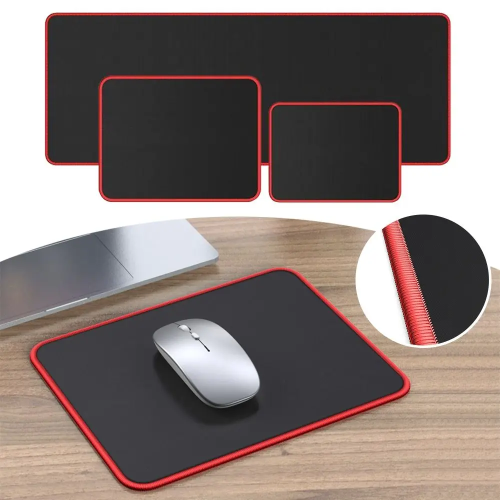 Neues großes Mauspad, dick, schwarz, Schreibtischunterlage, Lock Edge, Gaming-Schreibtischunterlage, Büro