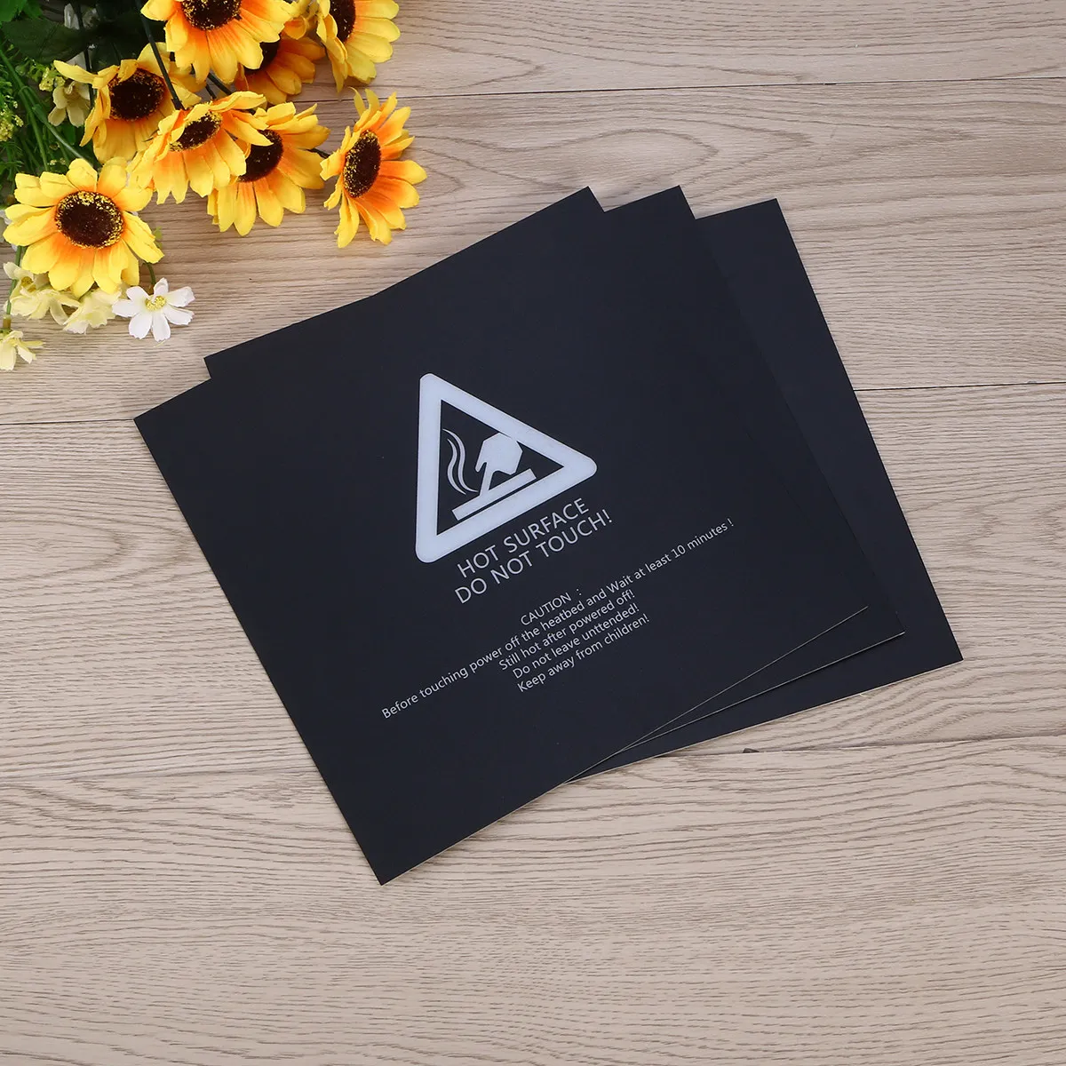 

3Pcs Heatbed Aluminum Build Surface Sheet Premium 3D Printer Plate for ABS Pla Petg Printing Heated Bed 8.7x8.7 Inch