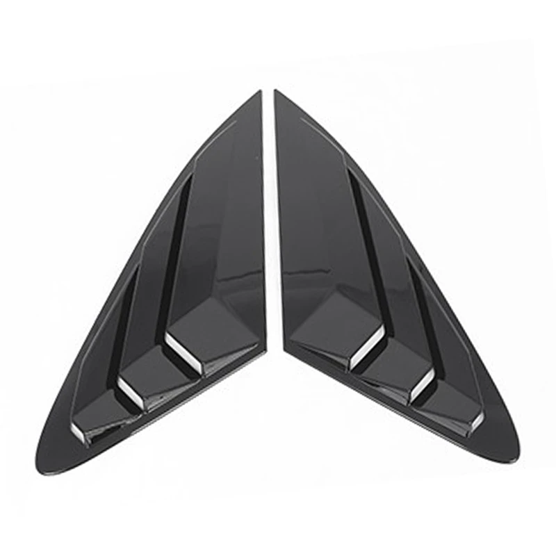 Car Rear Window Spoiler Cover Trim Side Triple-cornered Blinds Decoration for Kia K5/Optima 2020 2021