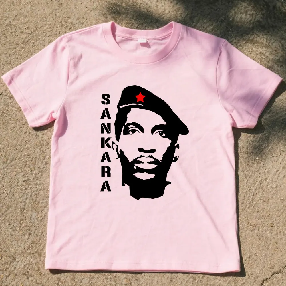 Thomas Sankara Patrice Lumumba Marxist Revolution Burkina Faso Africa Vintage Cotton Man Tshirt Political Gift Tee Men Clothing
