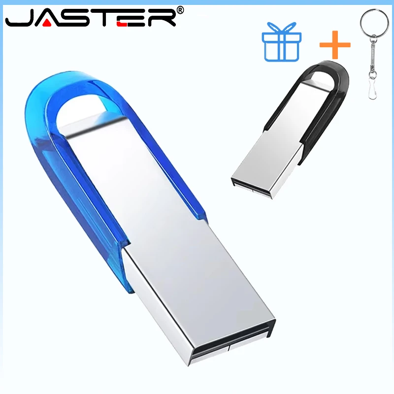 New USB Fash Drive 128GB Blue Pendrive флешка Flash Drive 64GB Waterproof Black U Disk 32GB Memoria Cel USB Stick Gift 16GB 8GB