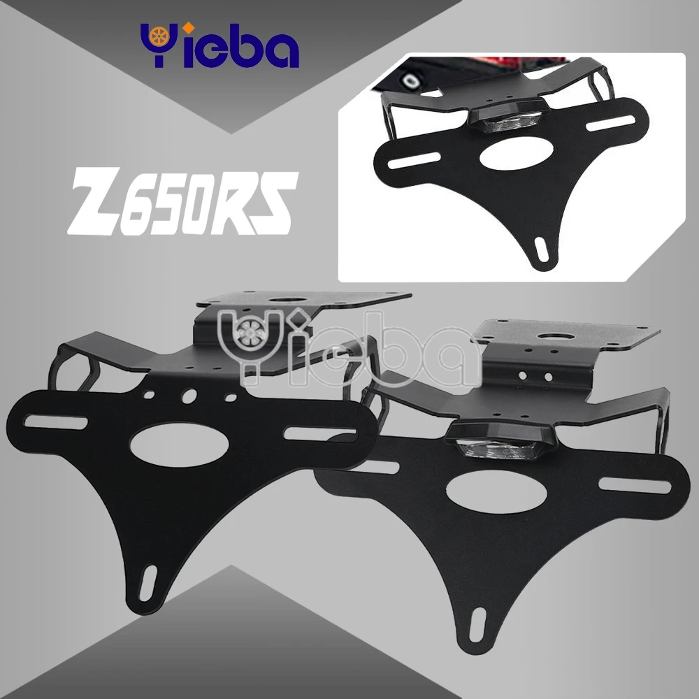 

2021 2022 2023 2024 2025 For KAWASAKI Z 650 RS 650RS Z650RS Rear License Plate Holder Bracket Tail Tidy Fender Eliminator Kits