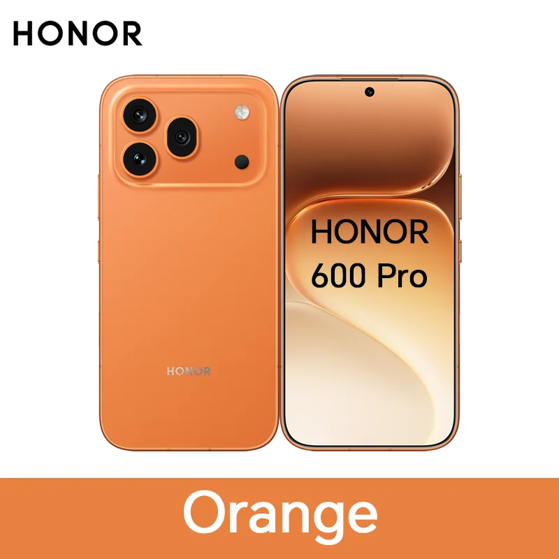 HONOR 600 Pro 5G Smartphone Snapdragon 8 Elite 200MP AI Ultra Night 6400mAh 80W Supercharge 50W Draadloos 6.57" AMOLED AI Knop