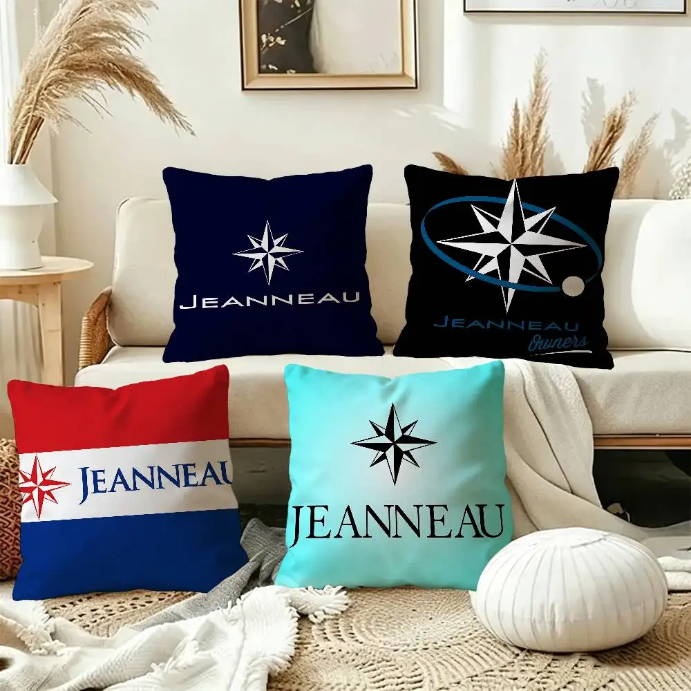 J-JEANNEAU Pillowcase toon Gift Cushion Cover Bedroom Home Sofa Chair Seat Decor pillow case