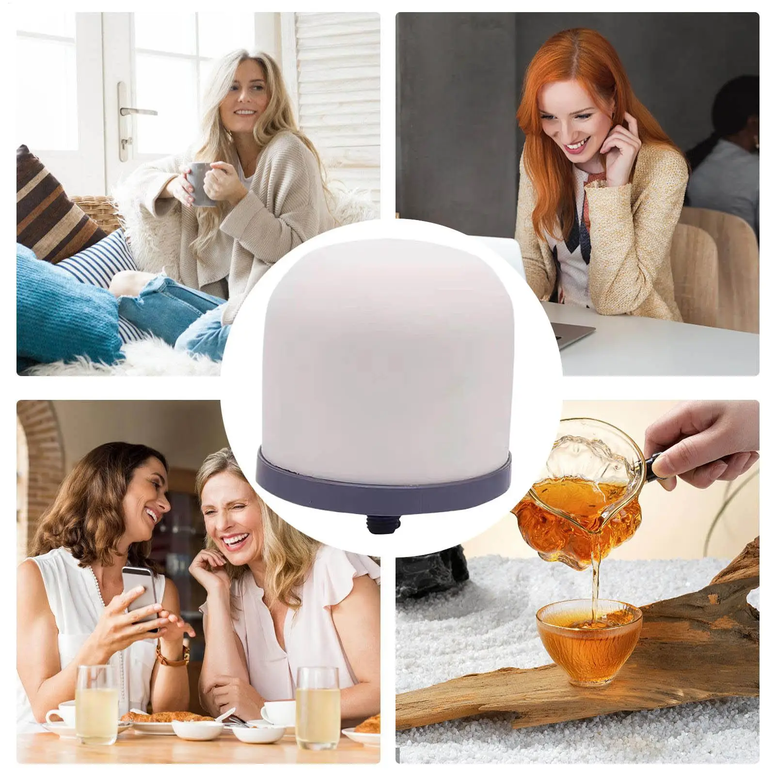 تصفية المياه السيراميك قبة استبدال مرشحات إبريق المياه الفخاخ جميع الشوائب لنظام تنقية المياه المحمولة