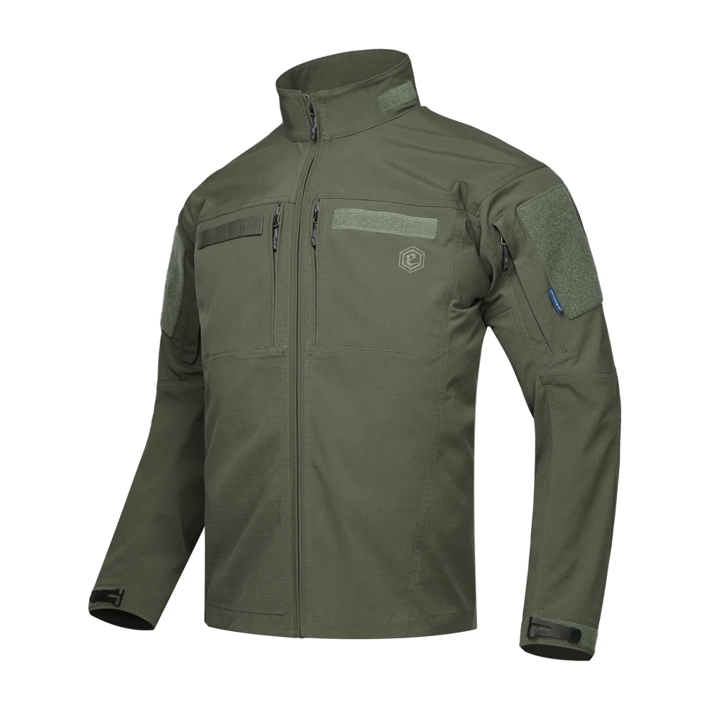 Emersongear Blue Label Mosasaur เสื้อแจ็คเก็ตยุทธวิธียืด Ergonomic Cut Coat Camping Hiking Urban Daily Trekking Commuter