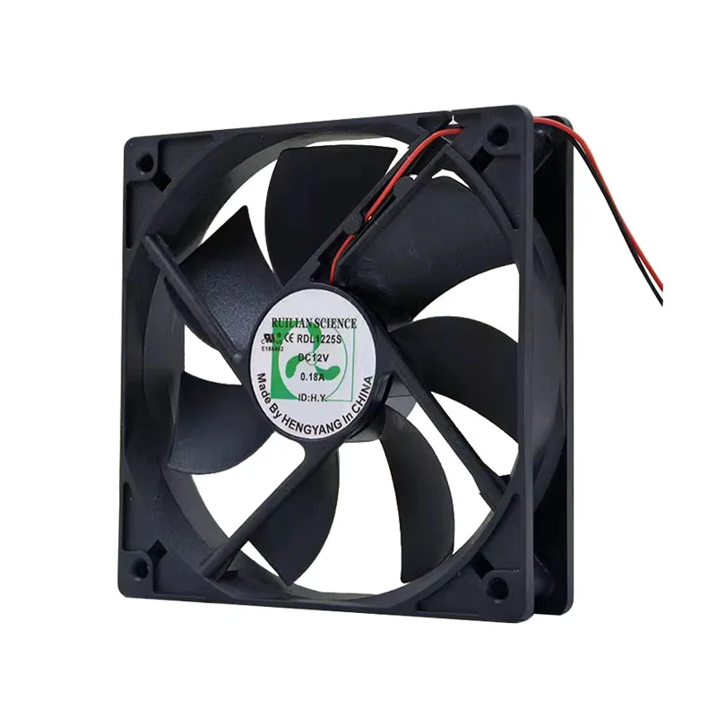 NEW ORIGINAL RDL1225S 12V 0.18A 12025 120*120*25mm 12cm COOLING FAN