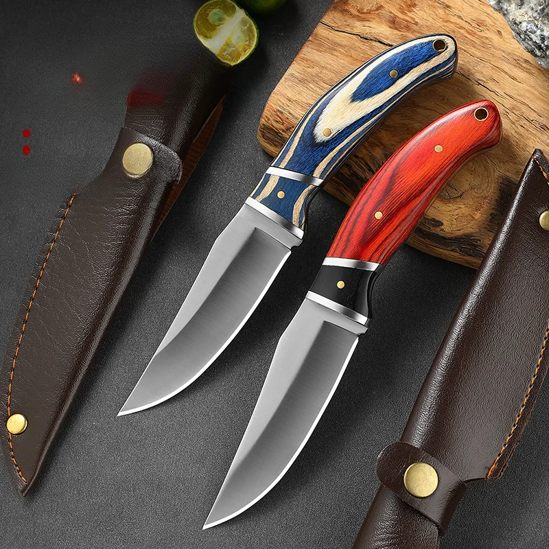 Folding Knife for Meat Slicing Vegetable Fruit Knife for Roasting Lamb Stainless Steel Sharp Kitchen Knife Kitchen Accessories